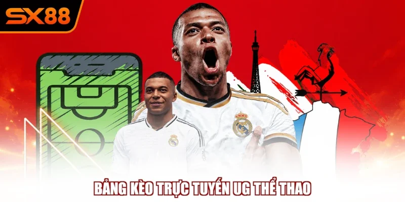 Bảng kèo trực tuyến UG thể thao