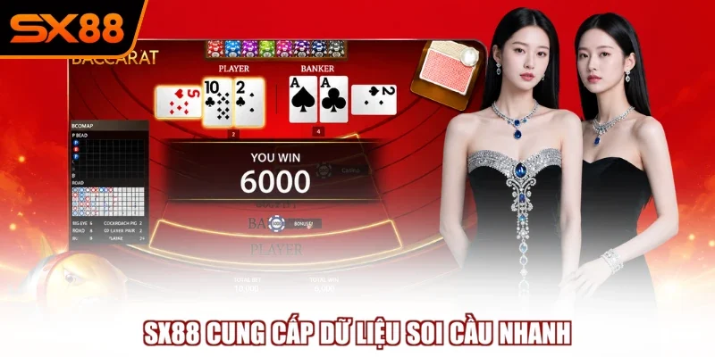 SX88 cung cấp dữ liệu soi cầu nhanh